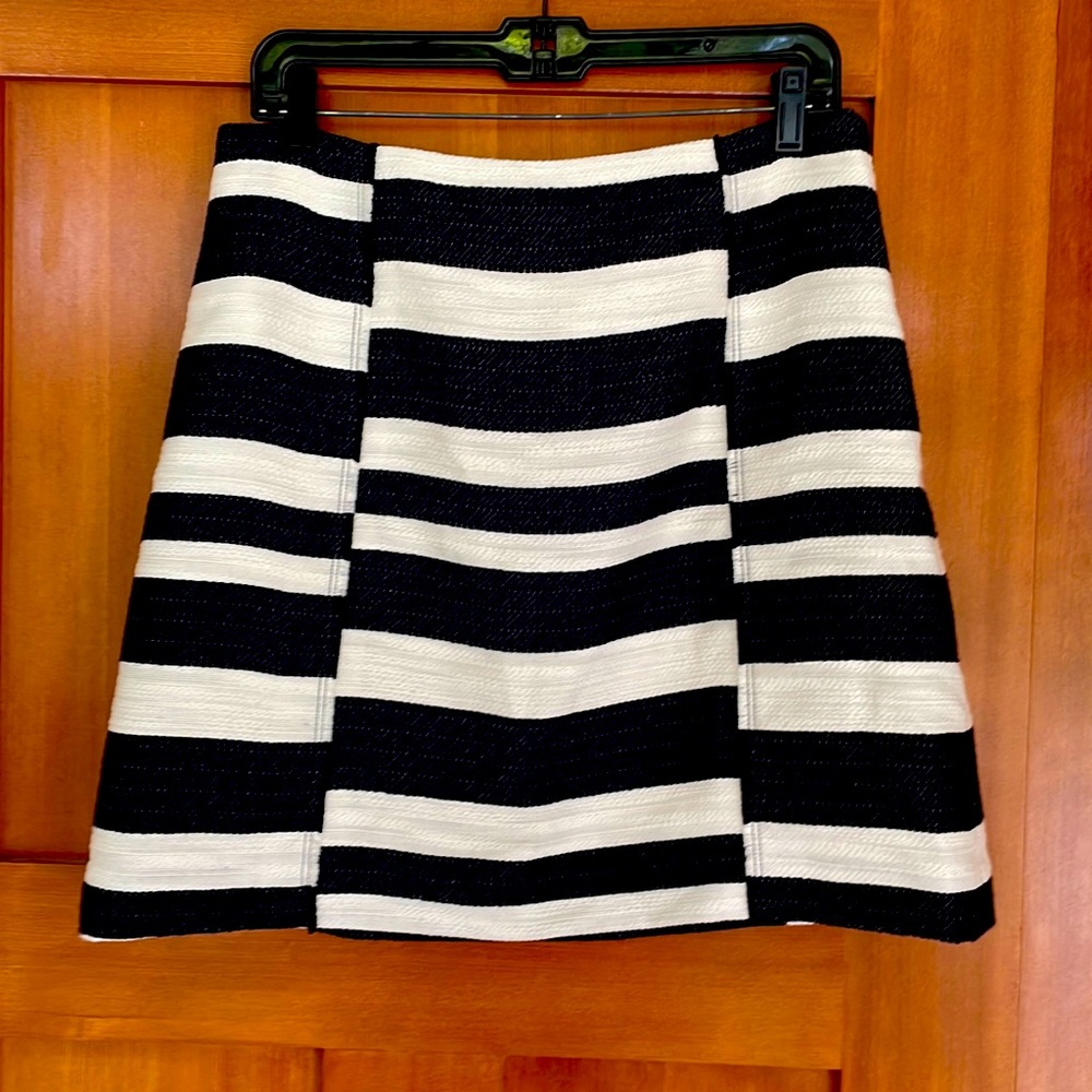 LOFT Striped Skirt